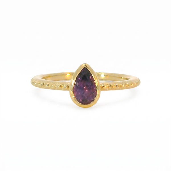 Closeup photo of Purple Sapphire Granulated Stacker