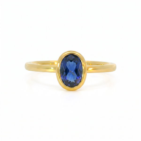 Closeup photo of Blue Sapphire Stacker