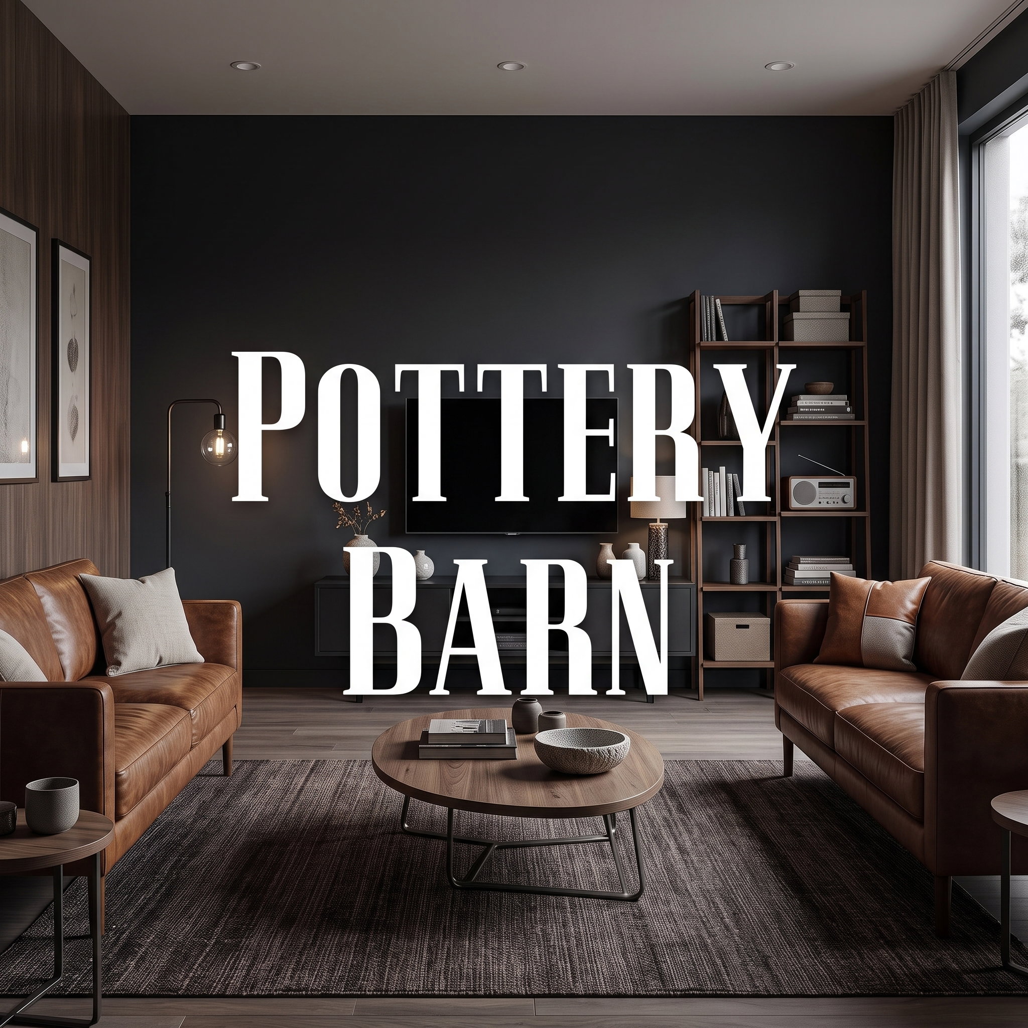 Cozy seating arrangement with layered textures
