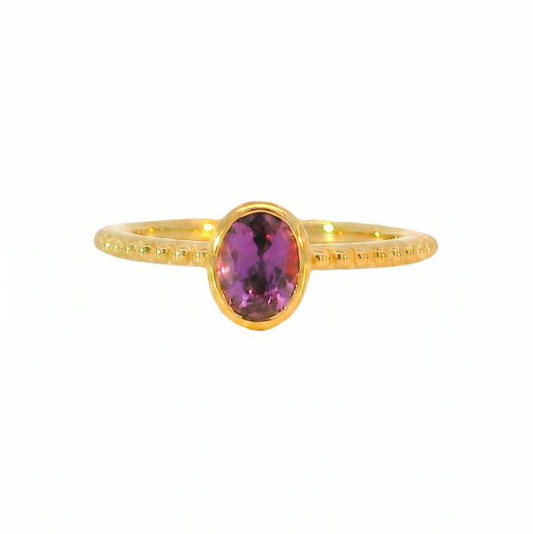 Closeup photo of Purple Sapphire Granulated Stacker
