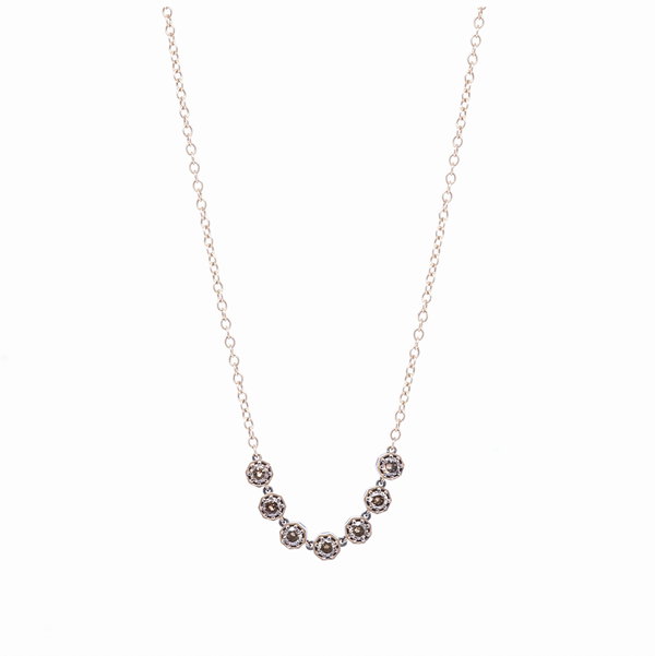 Closeup photo of Diamond Bar Necklace 18"