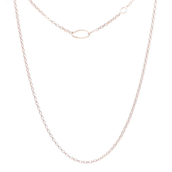 Closeup photo of Classic Indy yellow Gold Chain 28-30"