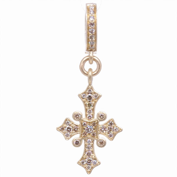 Closeup photo of Classic Tiny Cross Pendant