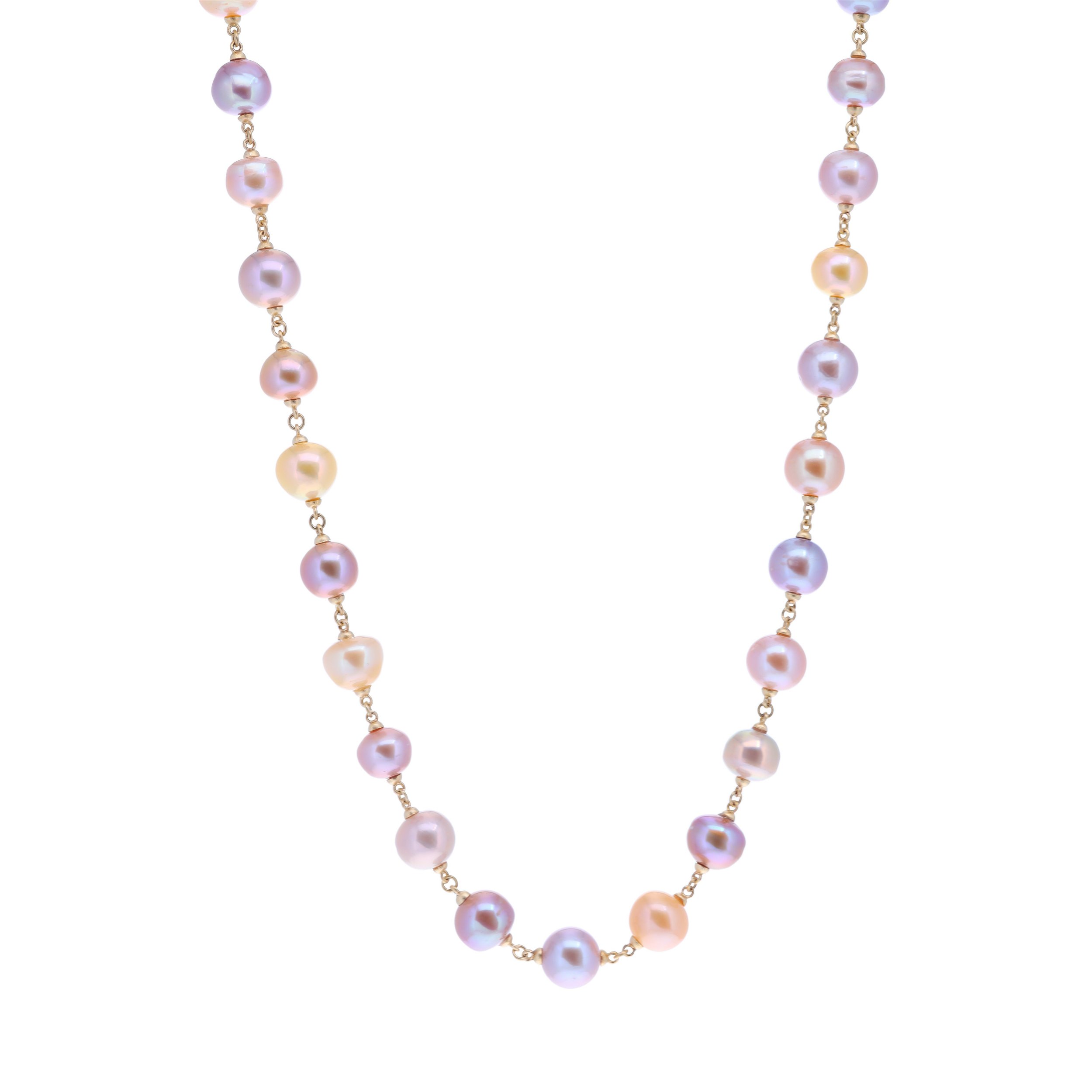 30" Blush Freshwater Pearl Necklace 11-11.5mm