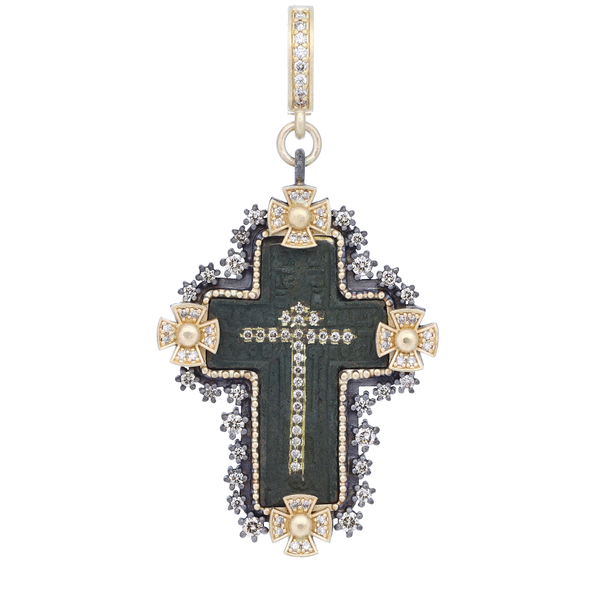 Closeup photo of Antique Cross