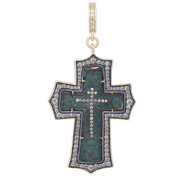 Closeup photo of Antique Cross