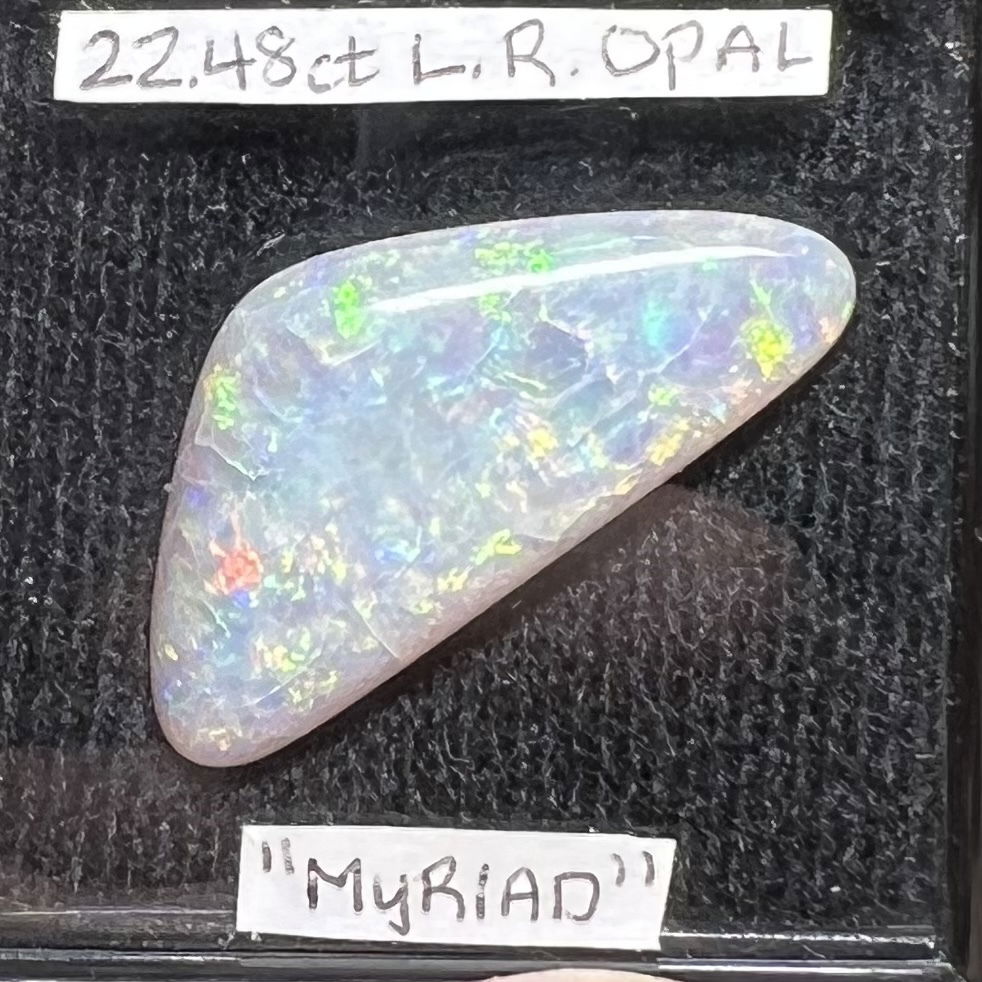 22.48ct Lightning Ridge Australian White Crystal Opal 22.48ct Lightning Ridge Australian White Crystal Opal