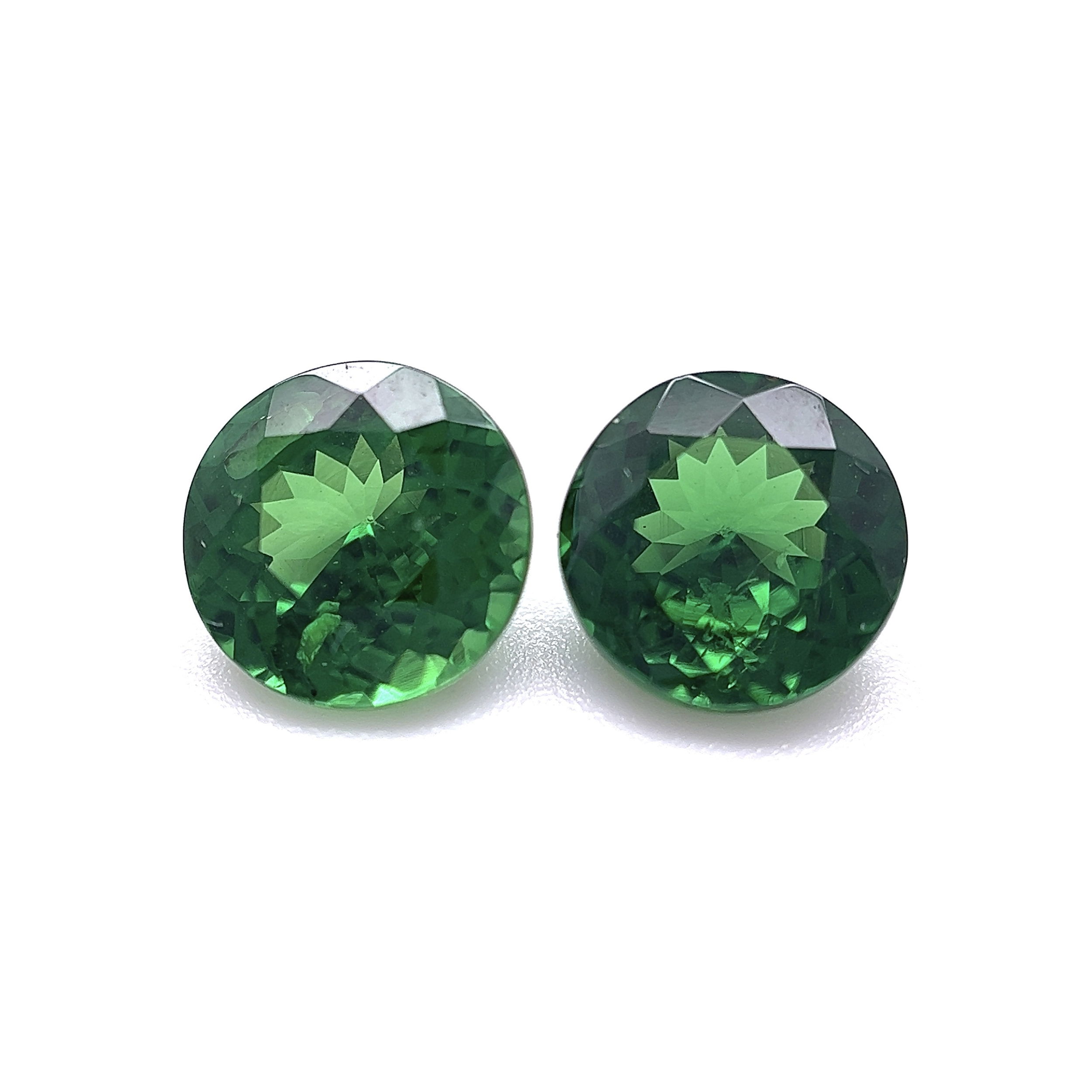 2.90tcw Round Tsavorite 7.00mm