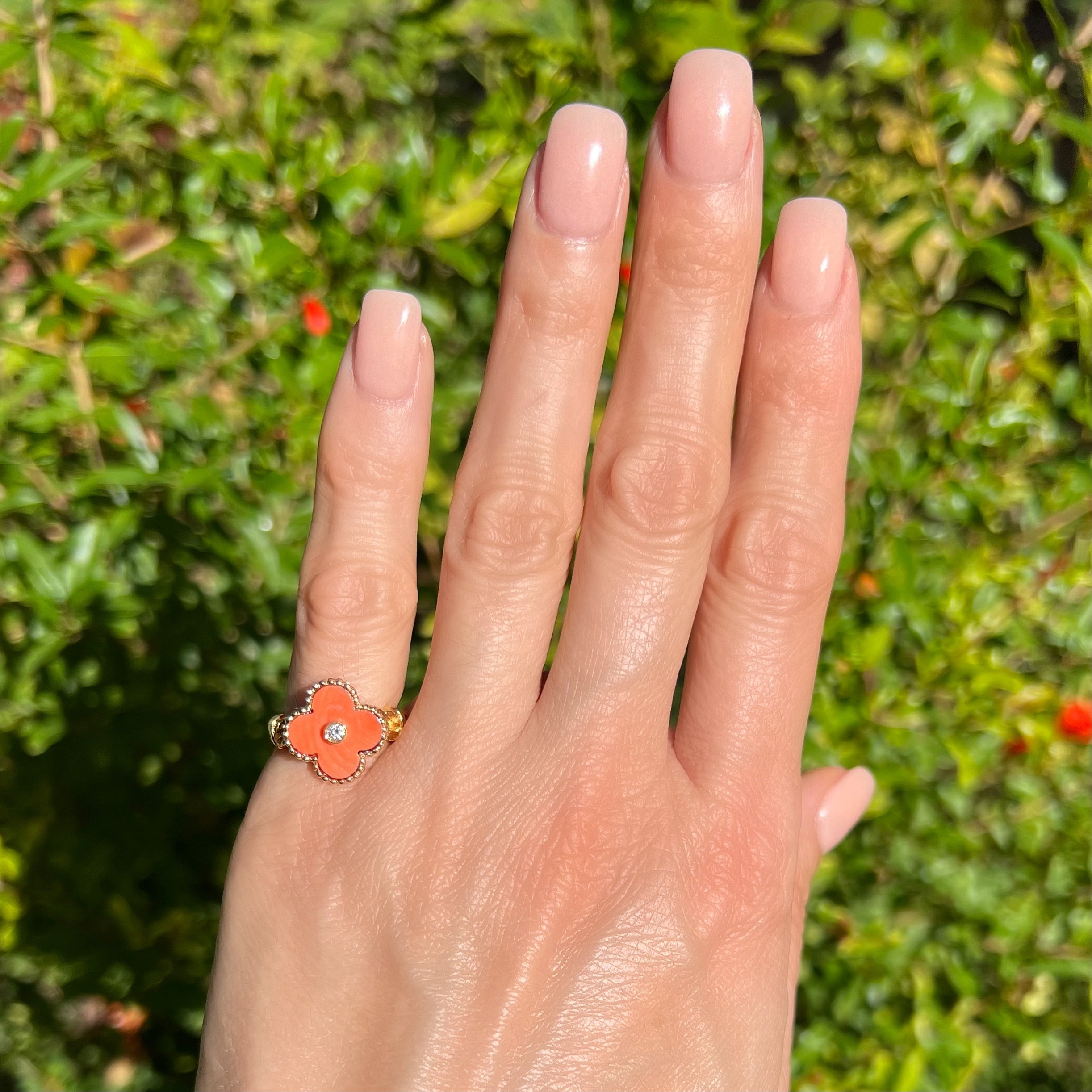 Unique & Effective Adjustable Coral Monga Finger Ring For Women & Men
