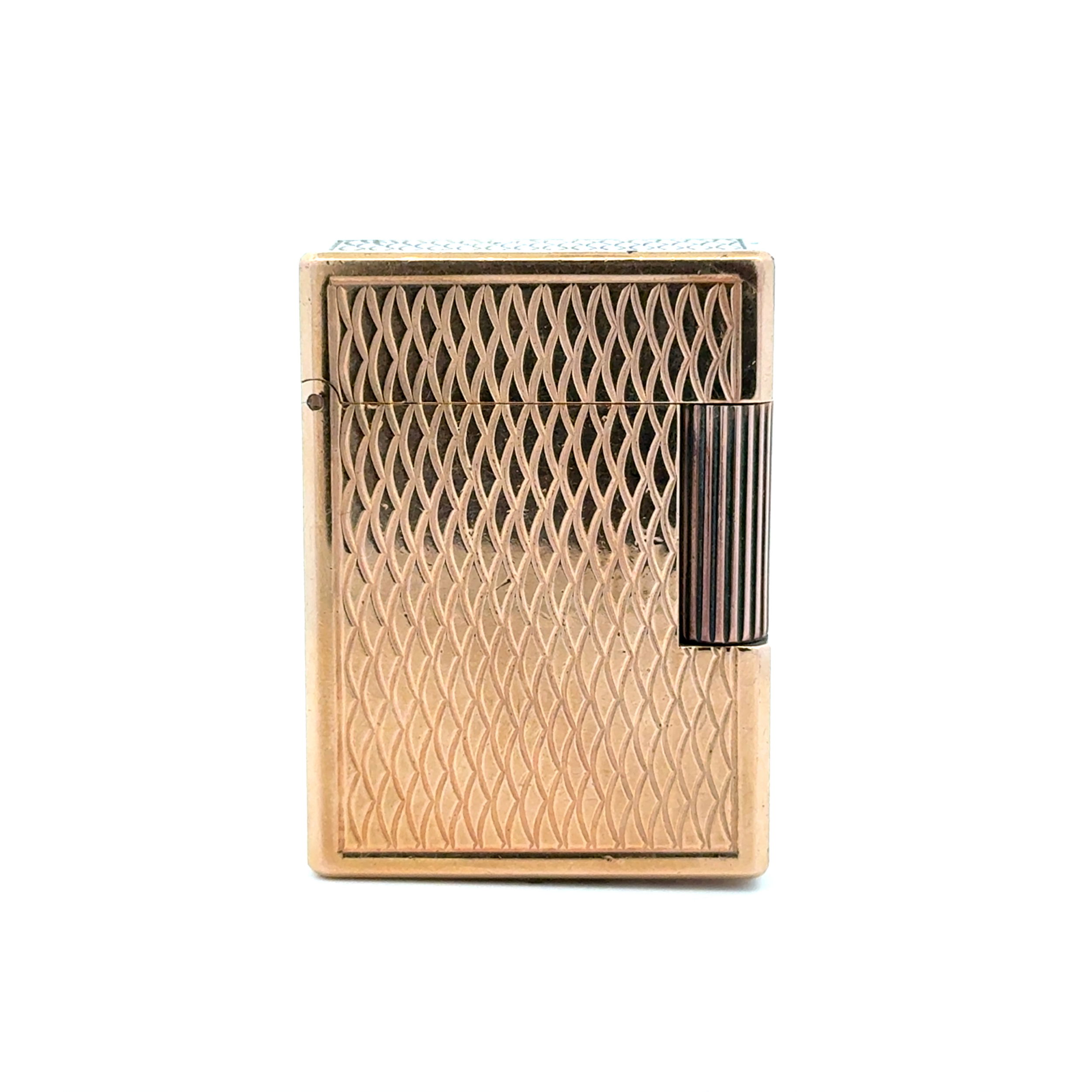 Gold Plated ST Dupont French Vintage Lighter 8D6555 84.1g Gold Plated ST Dupont French Vintage Lighter 8D6555 84.1g