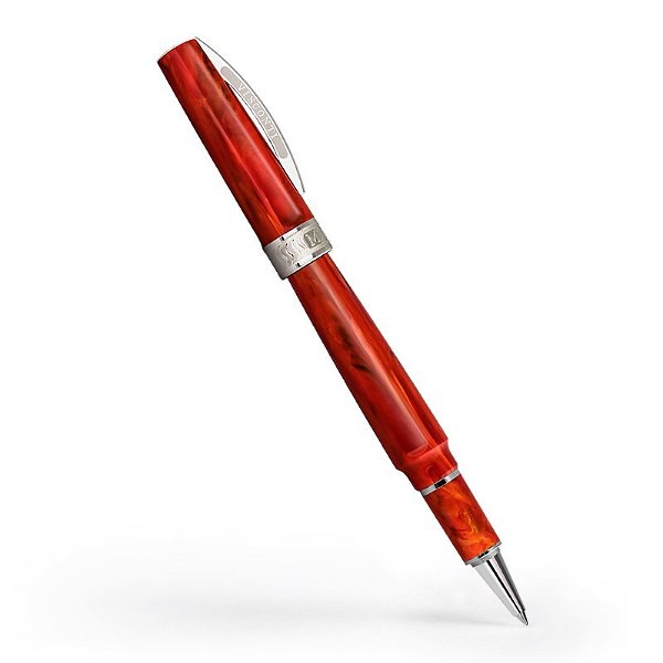 Closeup photo of Visconti Mirage Rollerball Pen - Coral Red