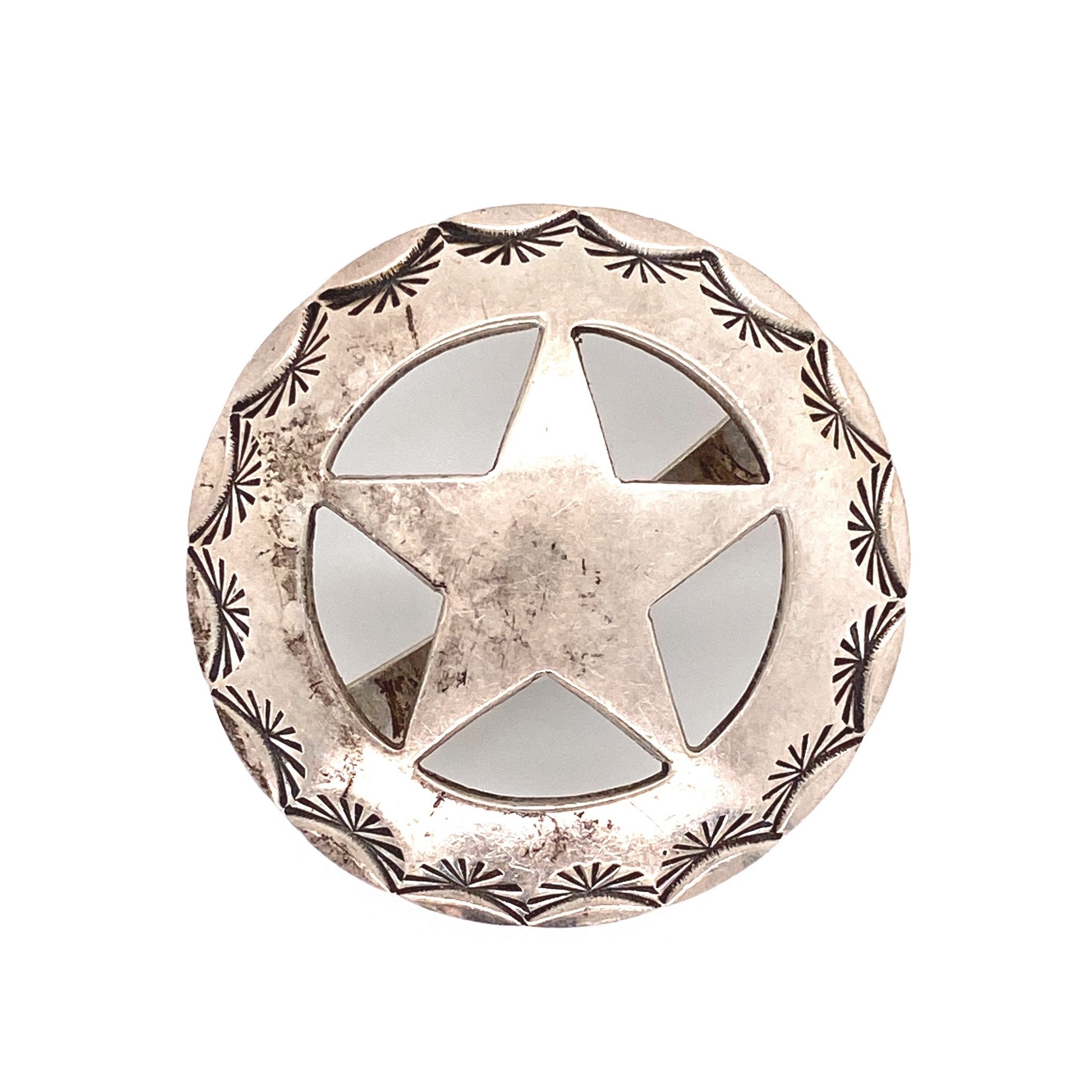 9254 Sterling Cut out Star Ornament 13.8g