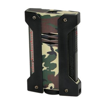Closeup photo of S.T. Dupont Defi Extreme Army Camo, Camouflage Lighter 021408