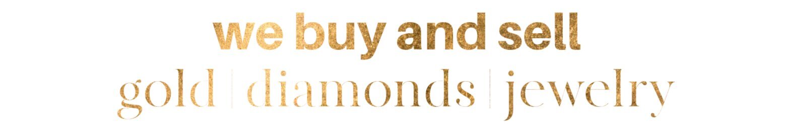 Diasparx buy and sell jewelry showcase featuring diamonds and fine gold pieces