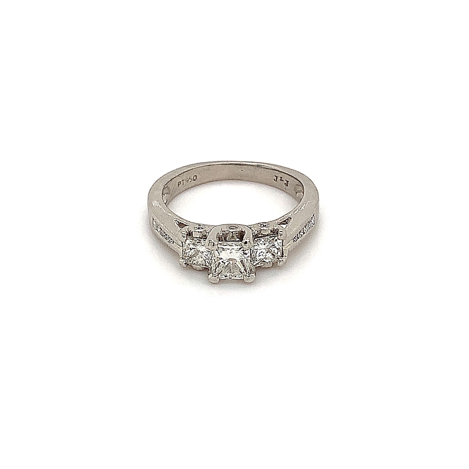 Platinum .50ct Diamond Wedding Ring