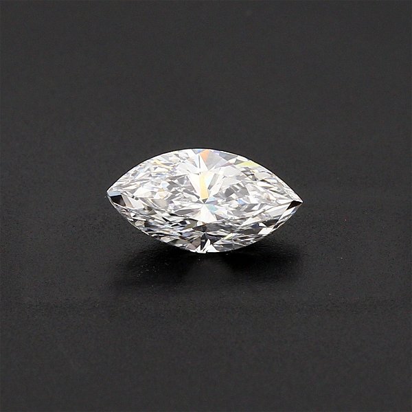 Closeup photo of 0.61ct Marquise Cut Diamond VS2-D -GIA
