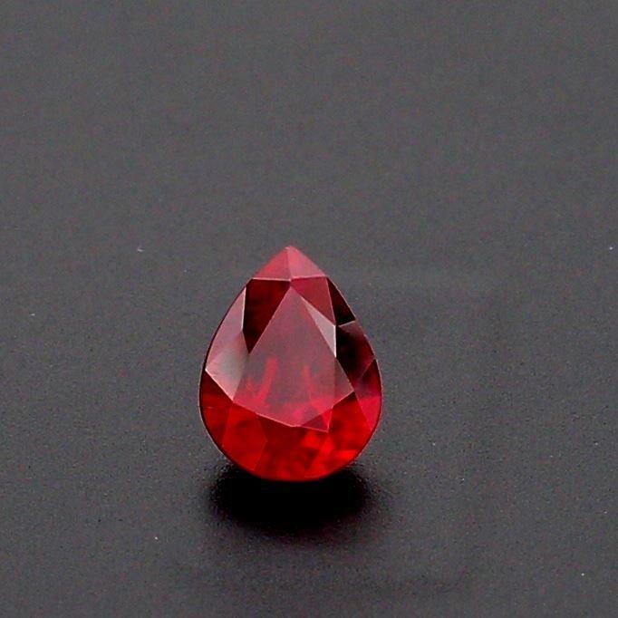 1.01ct Pear Cut (H) Ruby