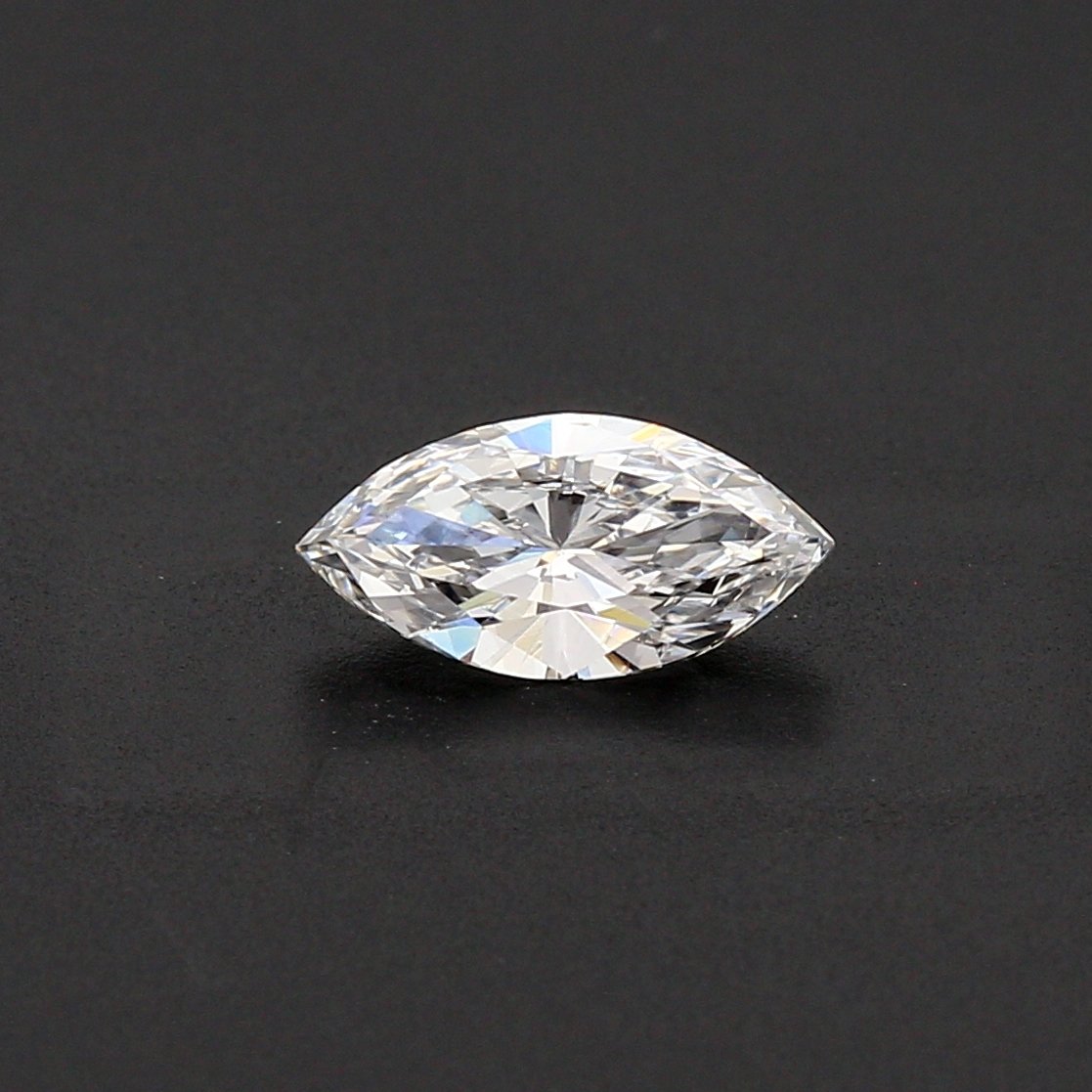 0.52ct Marquise Cut, D Color SI1 Diamond
