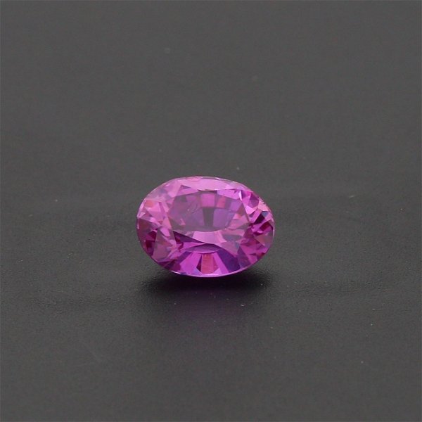 Closeup photo of 0.86ct Oval Cut Pink Ceylon Sapphire