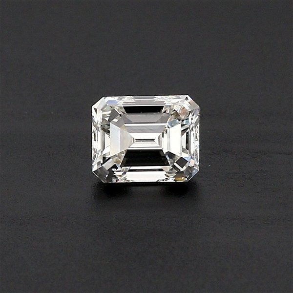 Closeup photo of 0.53ct Emerald Cut Diamond, VS2-H