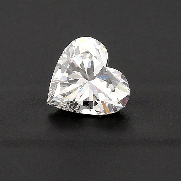 Closeup photo of 1.01ct Heart Shape Cut Diamond, SI1-F -GIA