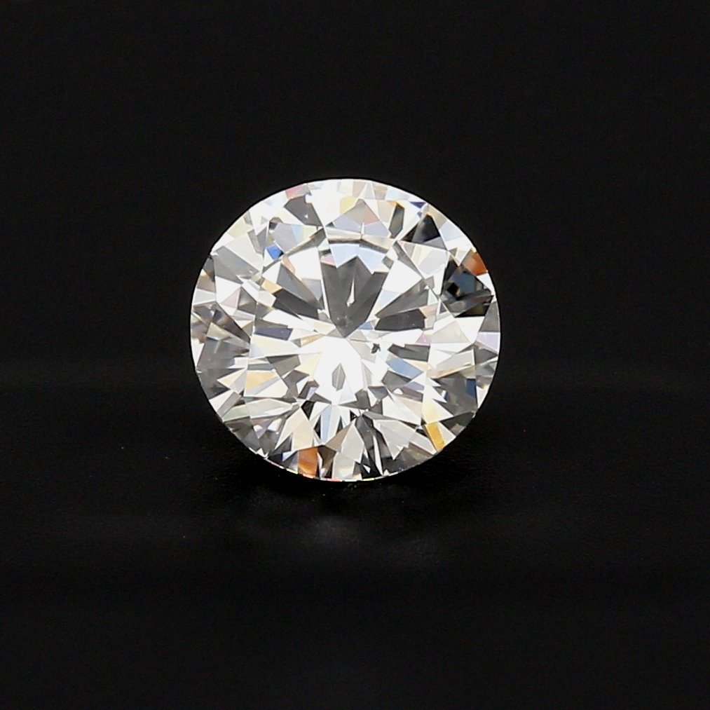 1.08ct Round Brilliant Cut Diamond, SI1-J -GIA/INSC