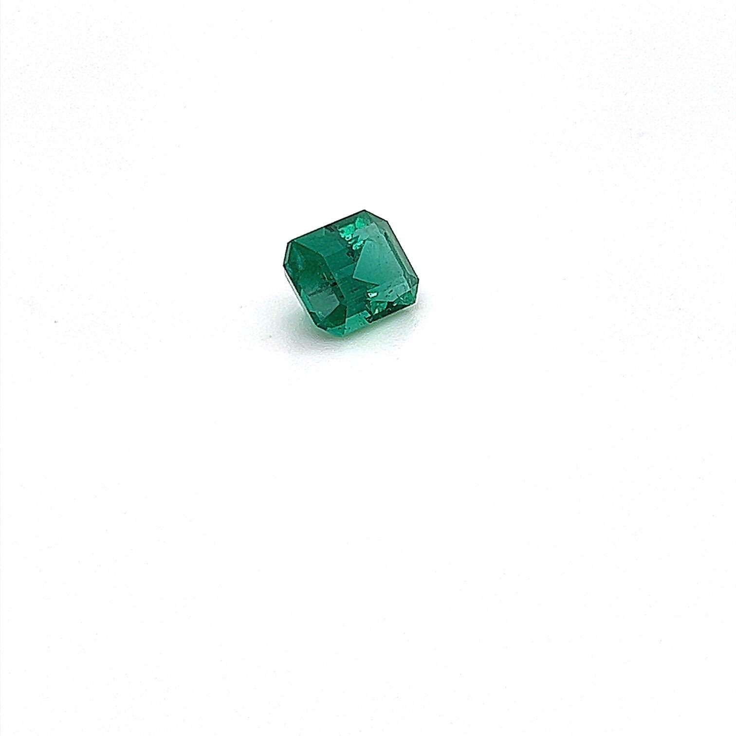 1.73ct Zambian Emerald Cut Emerald