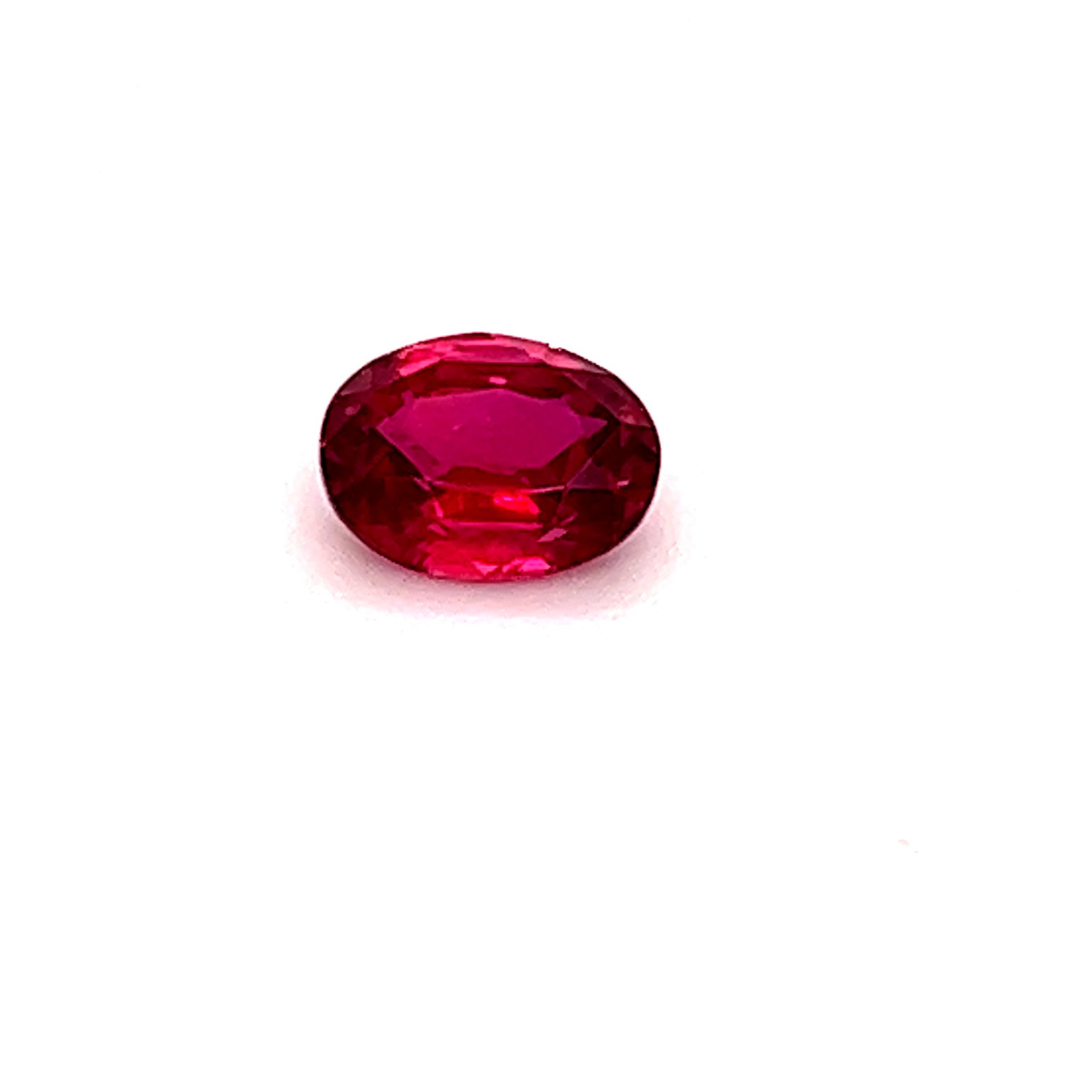 2.01ct Oval Cut Mozambique Natural Ruby -AGL