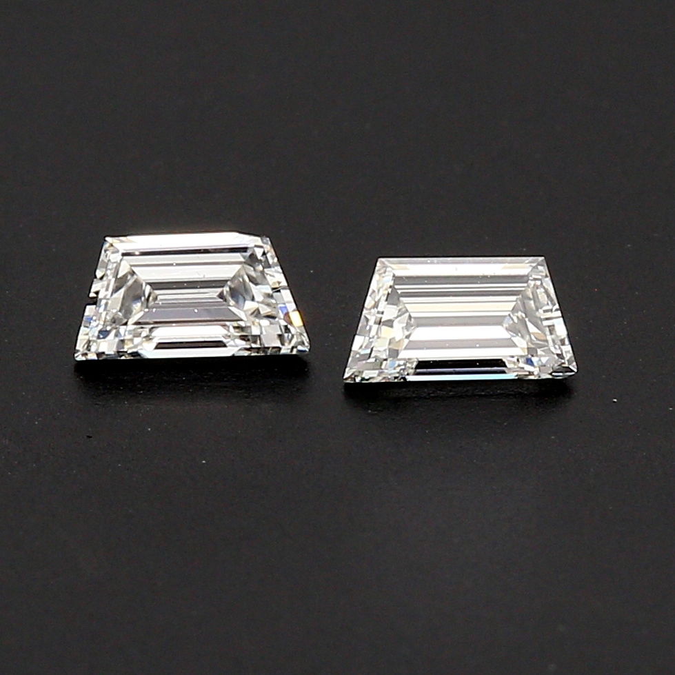 .43tw Step-Cut Trapezoid Cut Diamond M/P VS2-H .43tw Step-Cut Trapezoid Cut Diamond M/P VS2-H