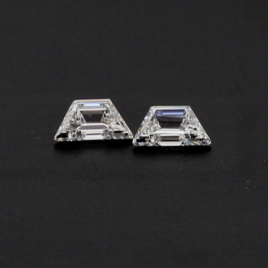 .27tw Step Cut Trapezoid Cut Diamond M/P VS1-F .27tw Step Cut Trapezoid Cut Diamond M/P VS1-F
