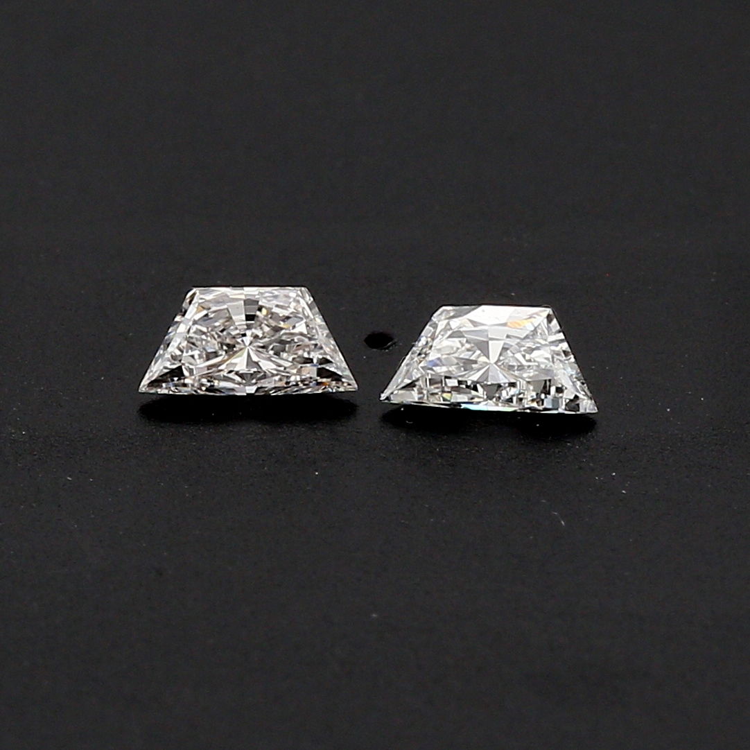 .25tw Brilliant Cut Trapezoid Cut Diamond M/P VS2-F .25tw Brilliant Cut Trapezoid Cut Diamond M/P VS2-F