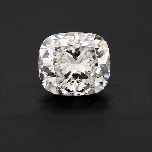 Closeup photo of 1.64ct Cushion Modified Brilliant Cut Diamond, VS2-G -GIA