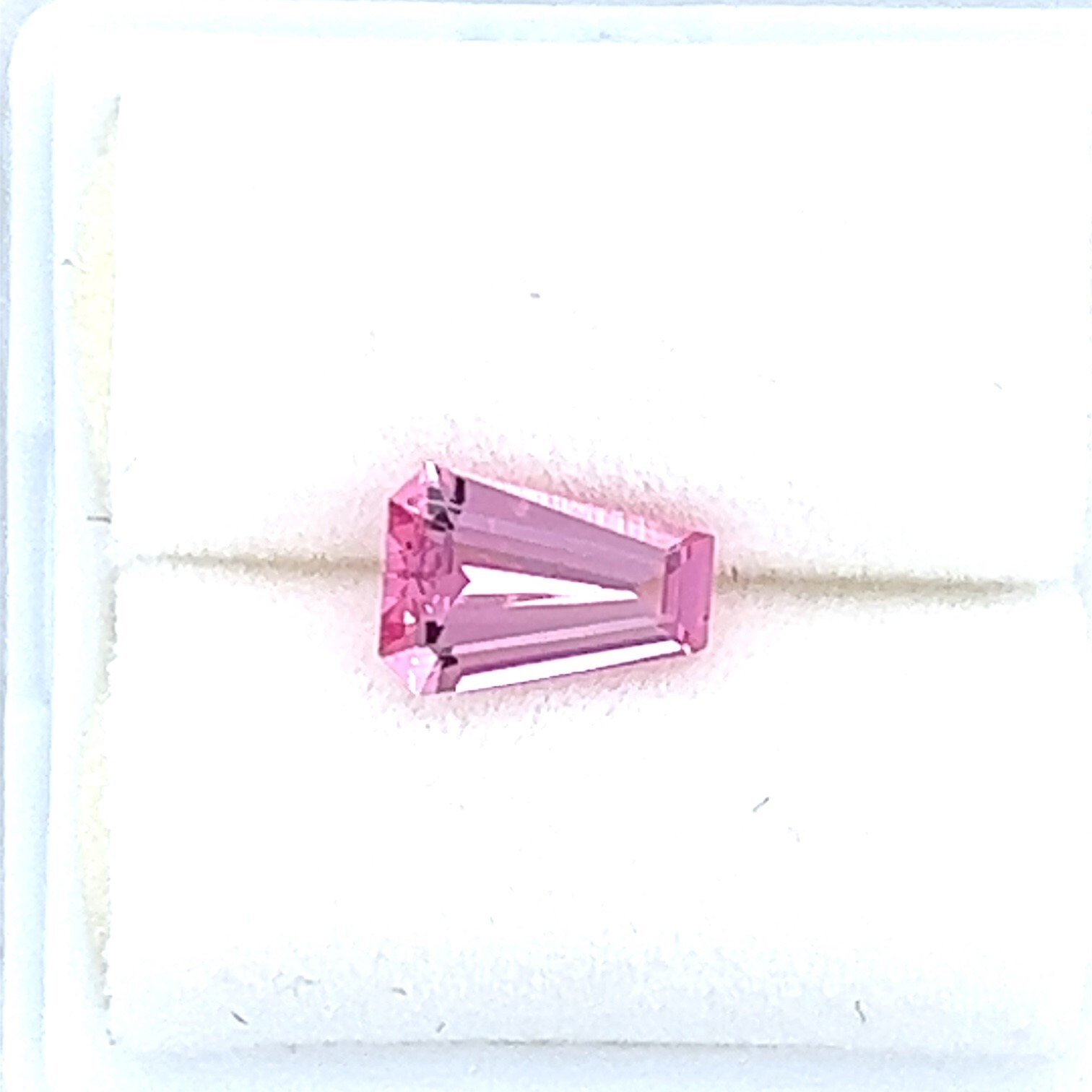 .68ct Tapered Baguette Cut Pink Spinel