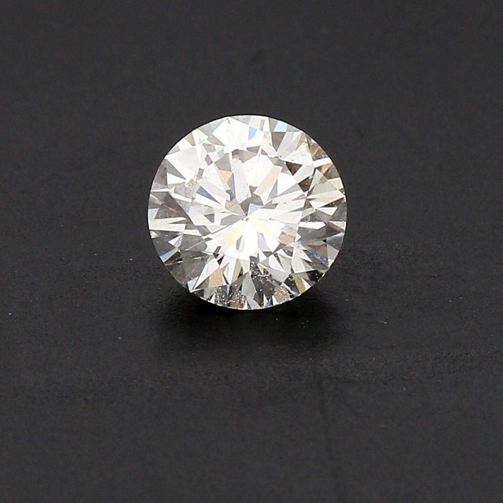 0.80ct Round Brilliant Cut Diamond, SI1-J -GIA/E