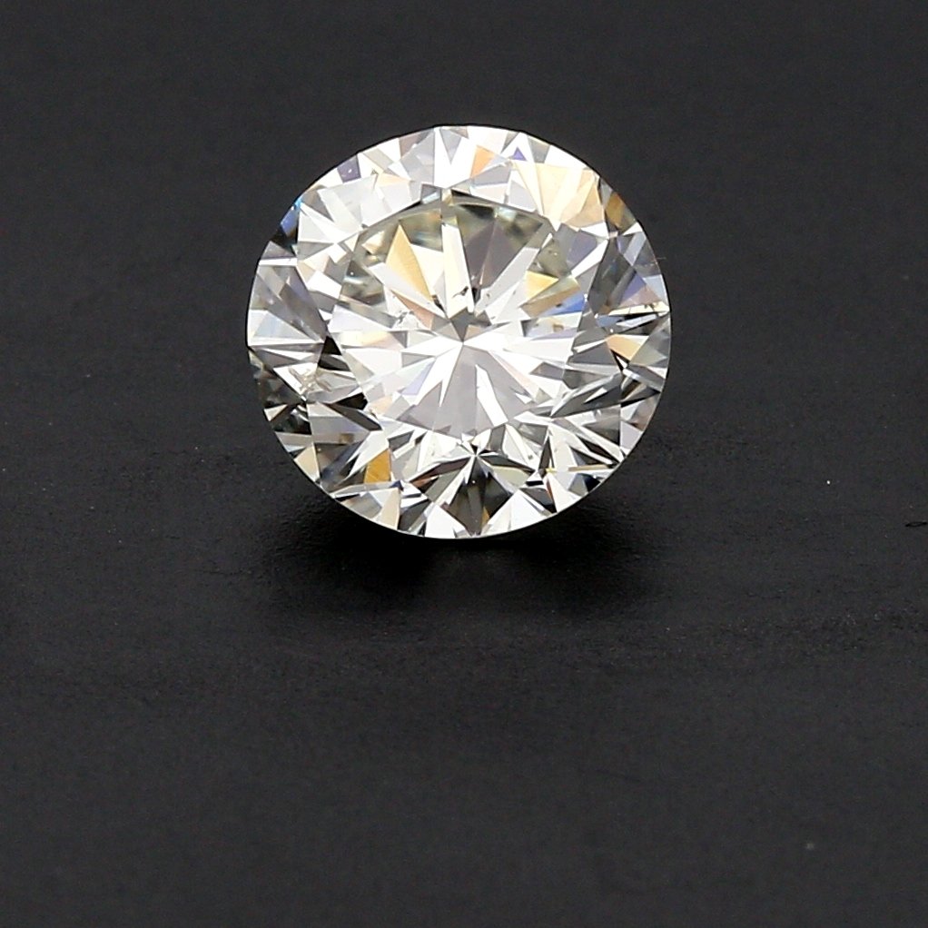 1.39ct Round Brilliant Cut Diamond, SI2-J -GIA/E