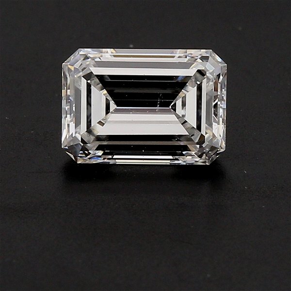 Closeup photo of 1.31ct Emerald Cut Diamond, SI1-F