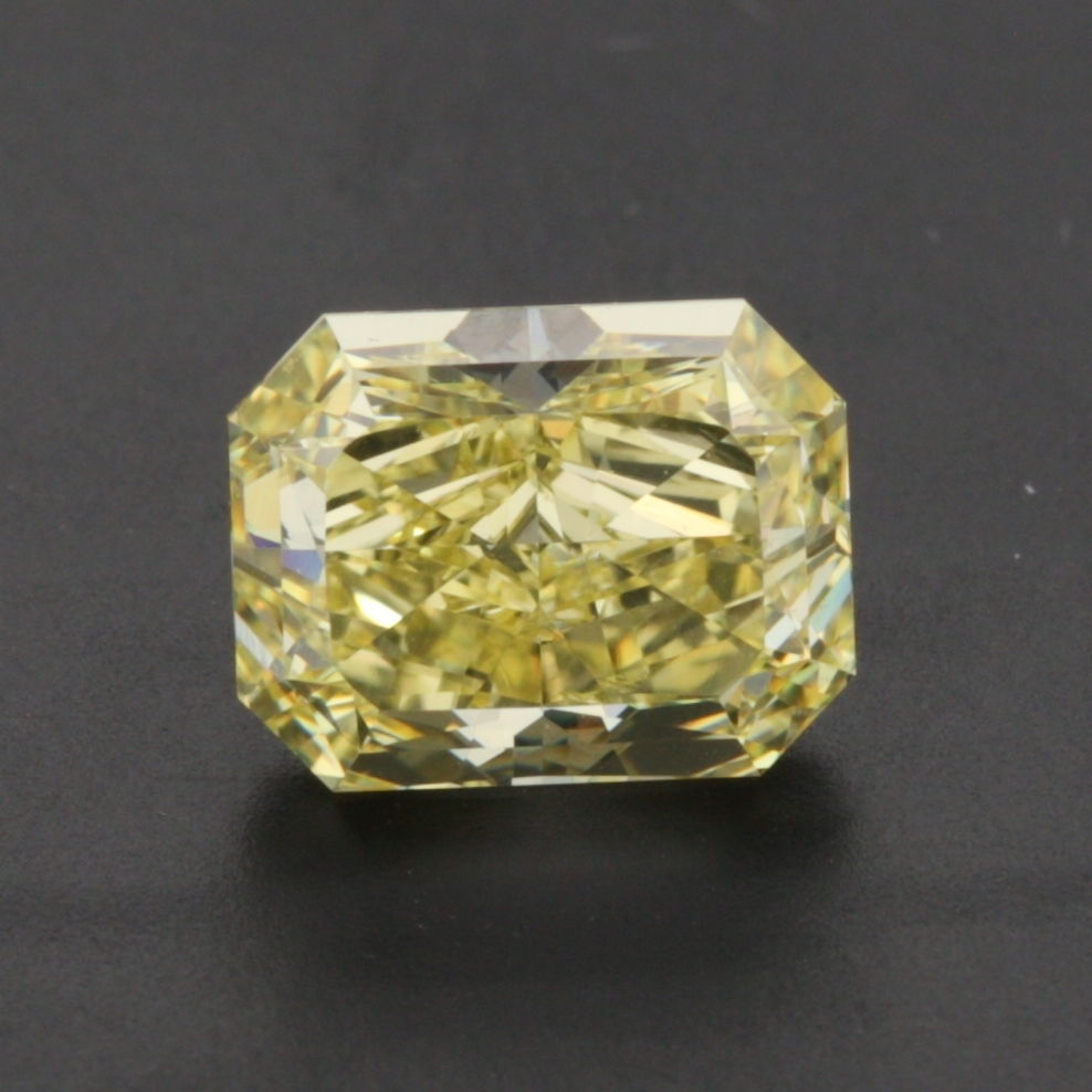 2.16ct Radiant Cut Fancy Intense Yellow Diamond, VS2-IFY -GIA/INSC 2.16ct Radiant Cut Fancy Intense Yellow Diamond, VS2-IFY -GIA/INSC