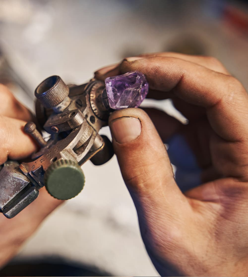 Our Lapidarist | Colored Stone Cutter