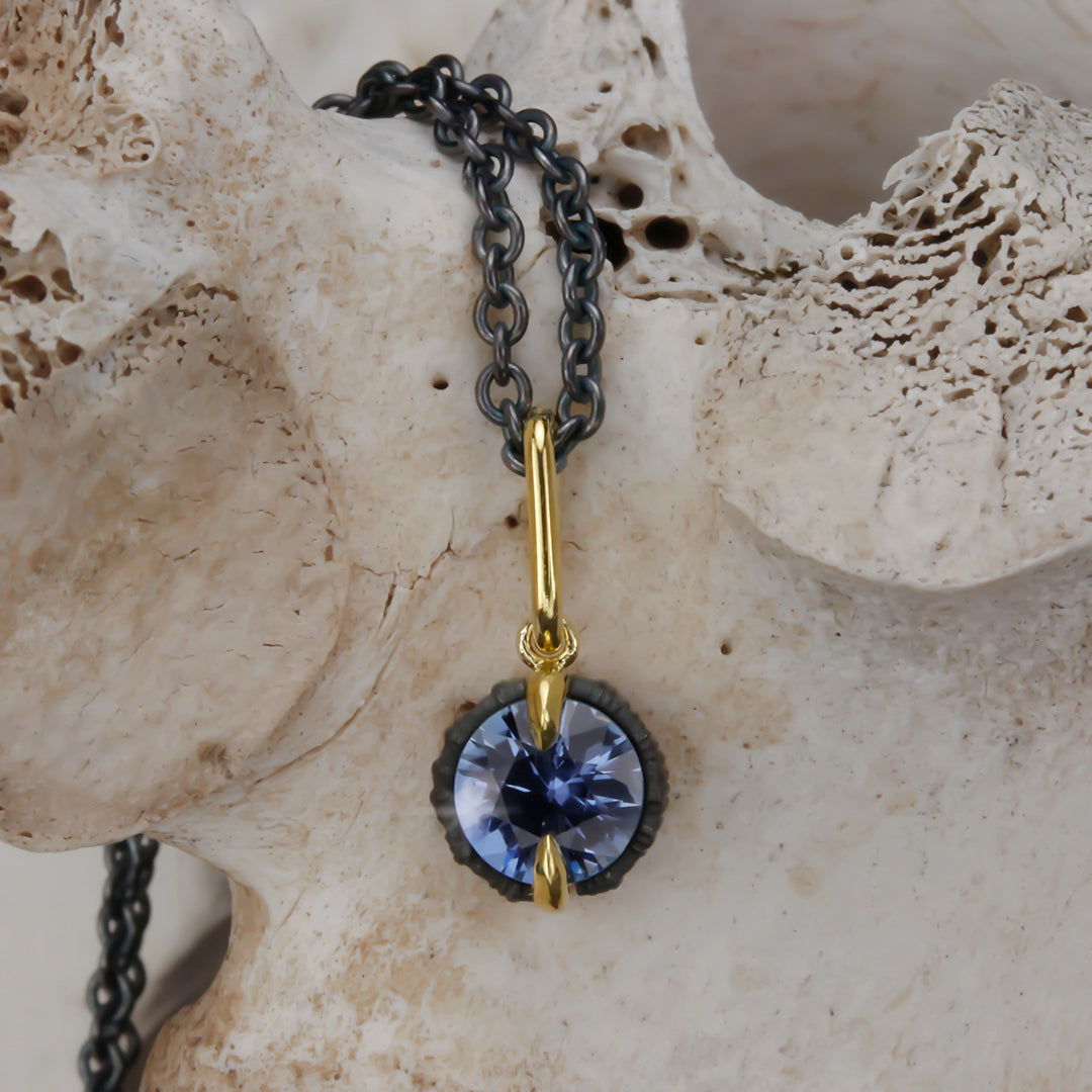 sarah graham montana sapphire pendant necklace