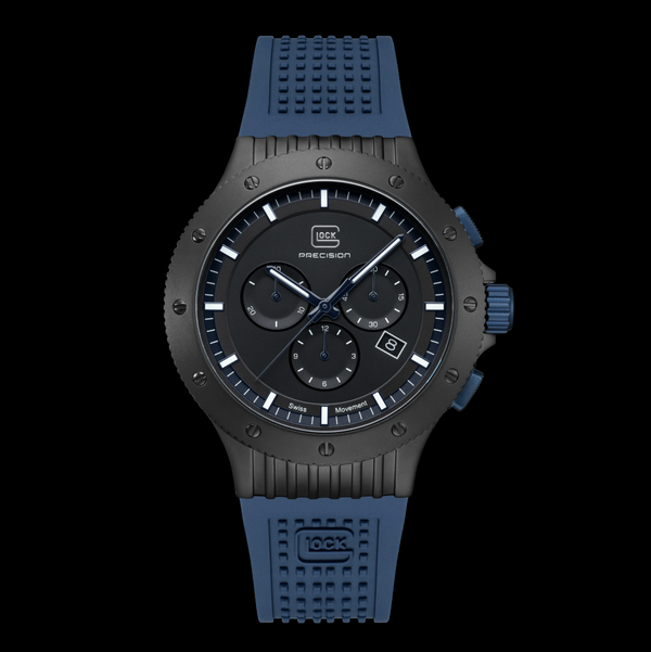 Closeup photo of GW-27-2-24 Glock Limited Quartz Army Navy Strap Watch