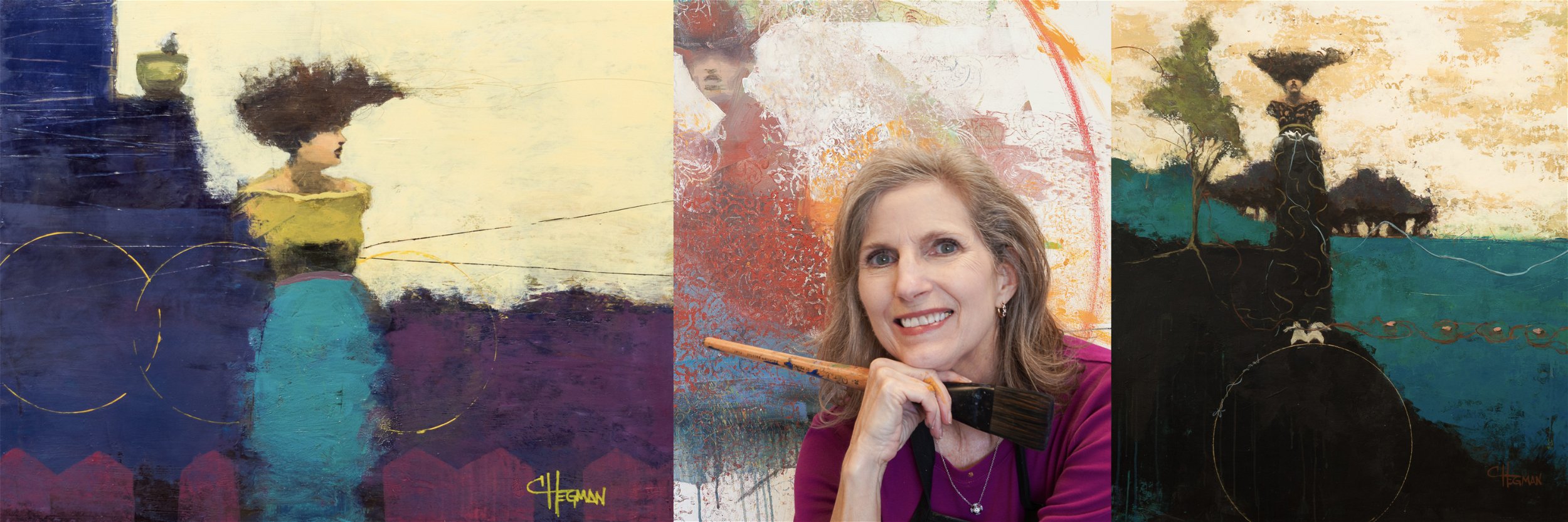 Cathy Hegman’s Mysterious and Romantic Dreams in Paint