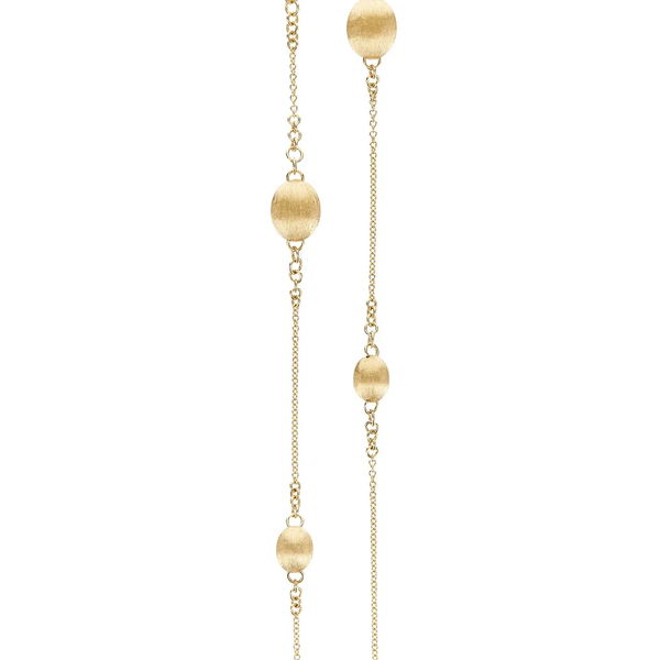 Closeup photo of Dancing in the Rain Elite Chanel Necklace in 18kt Yellow Gold