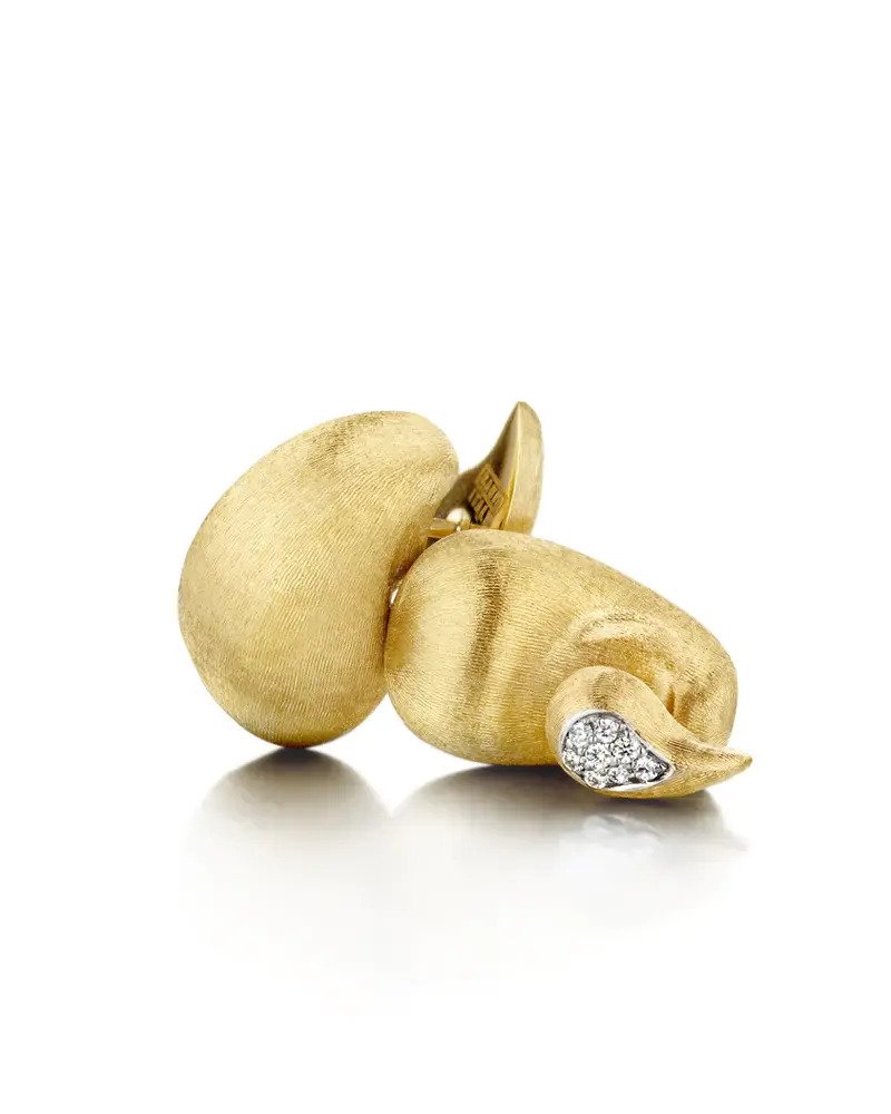Trasformista Cachemire 3 in 1 Earrings with Diamonds in 18kt Yellow Gold