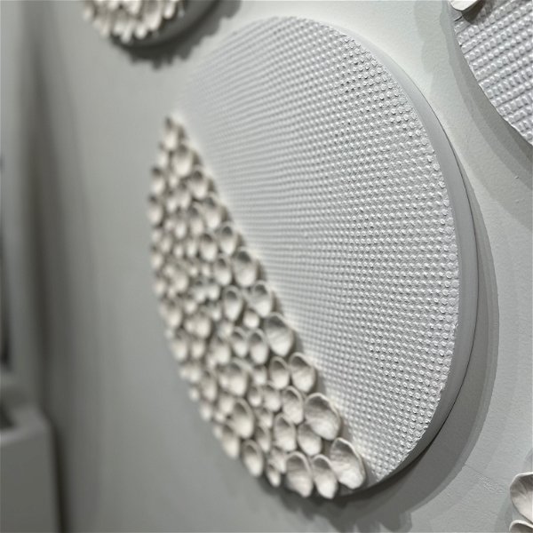 Closeup photo of Ceramic Circles :: 14"