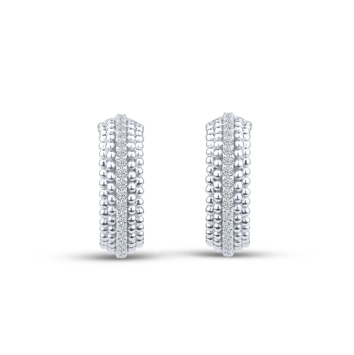Sunlight Earring In White Gold