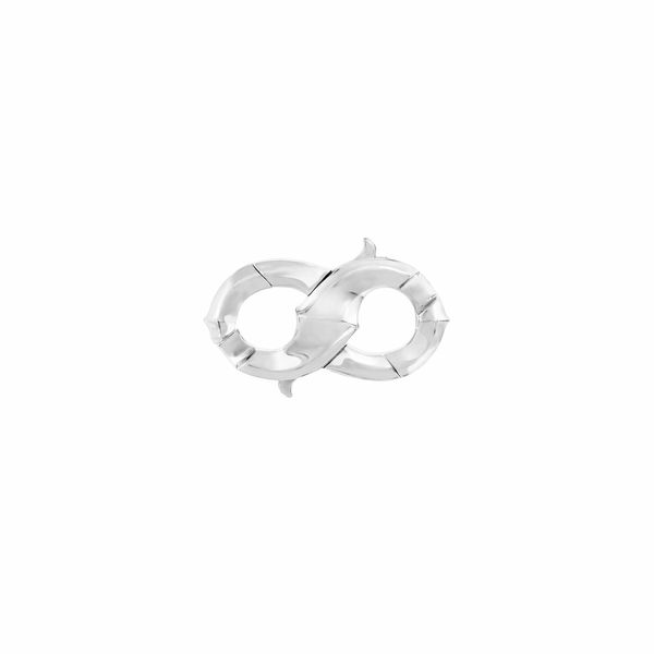Closeup photo of Thorn Addiction Bracelet Clasp in Sterling Silver - 18mm