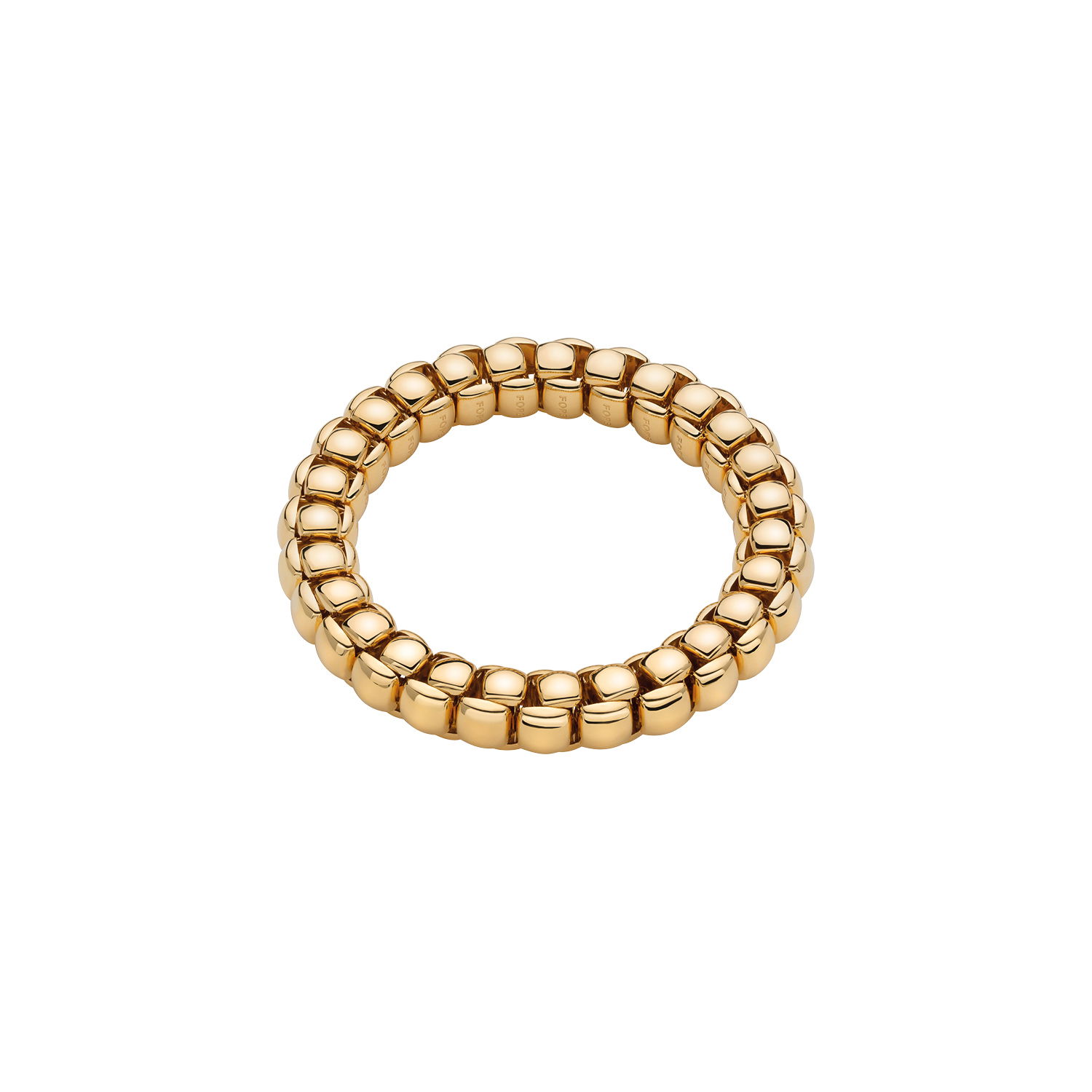 Luna Flex'It Bracelet in 18kt Yellow Gold without diamonds - The bracelet measures 11.3mm wide by 11.0mm deep and is a size extra large, 19cm or 7.48 inches internal circumference. 520BXL-Y Luna Bracelet in 18kt Yellow Gold - 11.3mm - Size XL