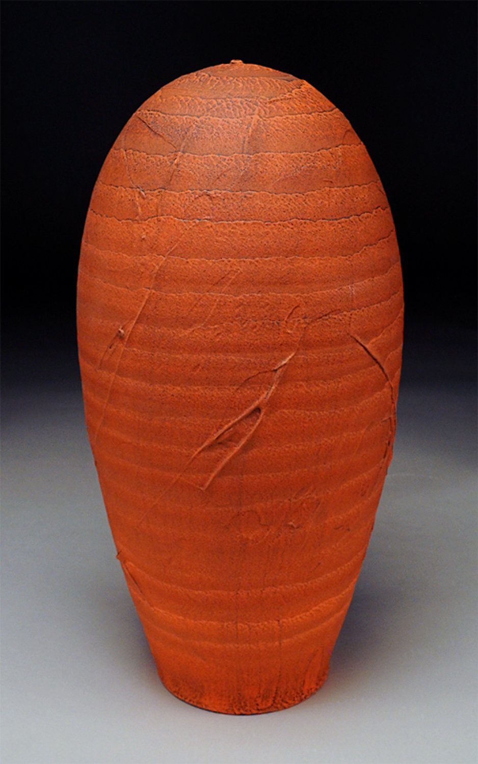 Earthenware red shell 20x9