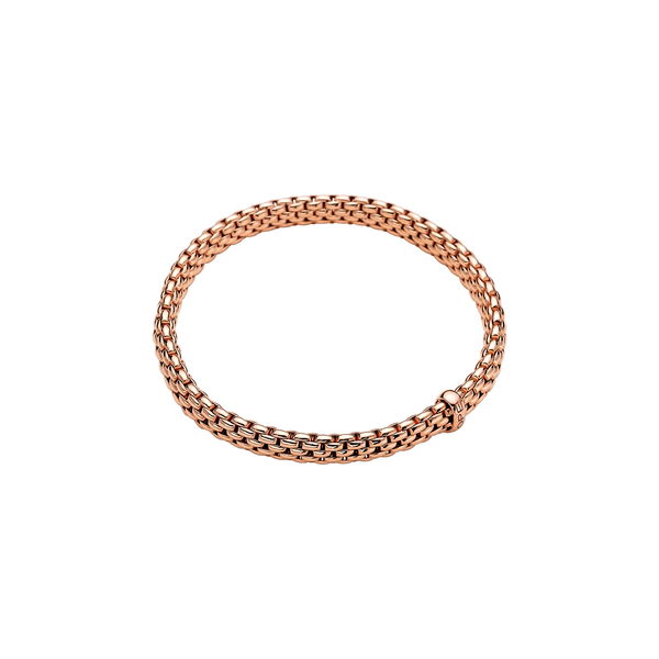 Closeup photo of Vendome Bracelet in 18kt Rose Gold with Rose Gold Element- 6.9mm - Size S