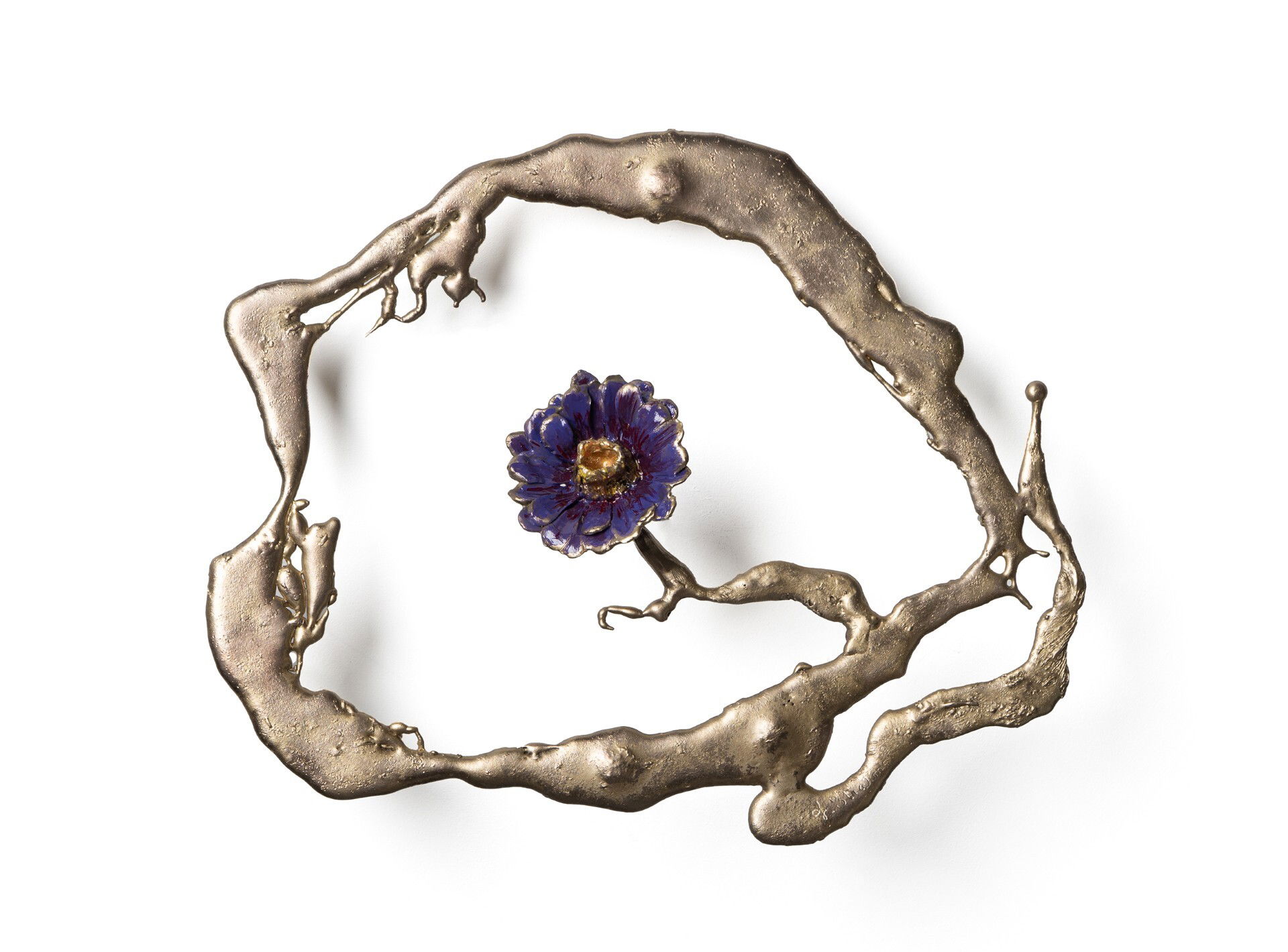 Hybridize by Jennyfer Stratman - bronze - 9 inches by 14 inches by 3.5 inches Hybridize